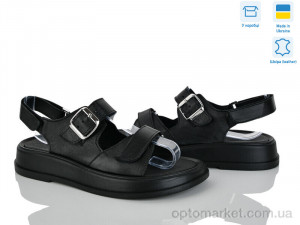 Босоніжки жіночі 419-2 Ailinda чорний оптом от Optomarket