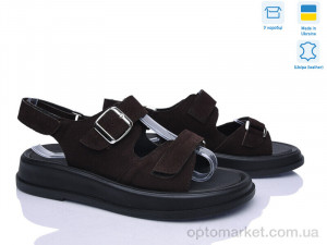 Босоніжки жіночі 419-44 Ailinda коричневий оптом от Optomarket