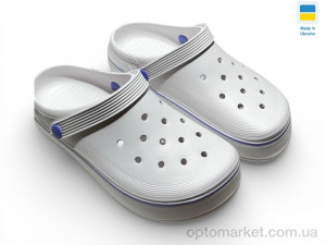 Крокси жіночі 419 білий Dago білий  оптом от Optomarket