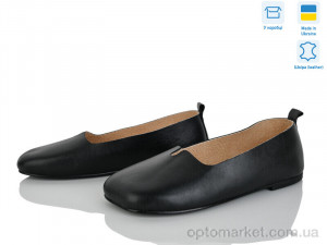 Балетки жіночі 420-2 Ailinda чорний  оптом от Optomarket