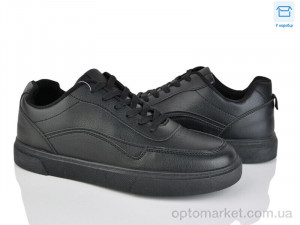Кросівки чоловічі 4207-F310-1 YZY чорний  оптом от Optomarket