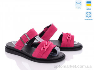 Шльопанці жіночі 428 мал.з. G-Aira рожевий  оптом от Optomarket