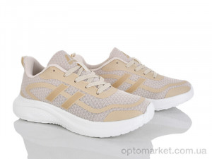Кросівки жіночі 4316-B1-5 Moli бежевий  оптом от Optomarket