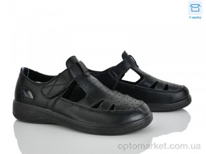 Туфлі жіночі 4321-975-1 Jiao Li Mei чорний  оптом от Optomarket