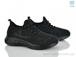 Кросівки жіночі 4323-B33-8 Princess чорний  оптом от Optomarket