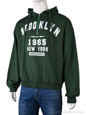 Батник чоловічі 4340-9 green Magenta зелений  оптом от Optomarket