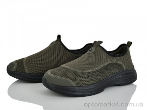 Кросівки чоловічі 4365-M7642-9 Baas зелений  оптом от Optomarket