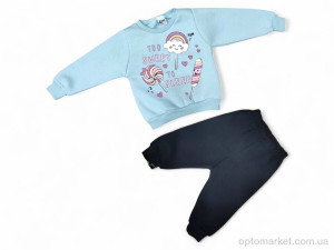 Комплекти дитячі дитячі 43650 фісташковий реглан-штани NNK Kids зелений  оптом от Optomarket