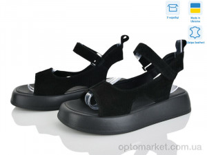 Босоніжки жіночі 437-1 Ailinda чорний  оптом от Optomarket