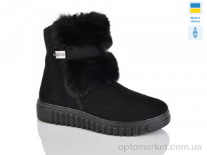 Черевики жіночі 4404 чорний Progress чорний  оптом от Optomarket