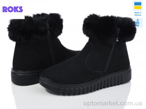 Черевики жіночі 4413 Progress чорний  оптом от Optomarket