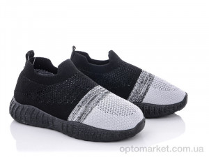 Кросівки дитячі 45-94 black-grey Angel чорний  оптом от Optomarket