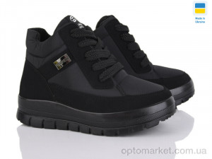 Черевики жіночі 4505 чорний Progress чорний  оптом от Optomarket