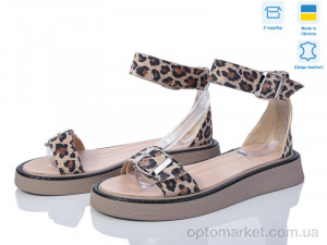 Босоніжки жіночі 472 лео ш. G-Aira бежевий оптом от Optomarket