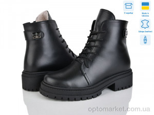 Черевики жіночі 49 чорний к. Mona Lisa чорний  оптом от Optomarket