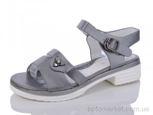 Босоніжки дитячі 5-0660 Lilin shoes графіт оптом от Optomarket