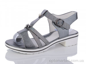 Босоніжки дитячі 5-6660 Lilin shoes графіт оптом от Optomarket