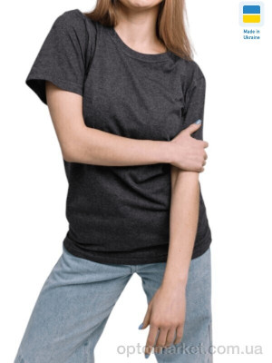 Футболка жіночі 50 т.сірий Sport style сірий оптом от Optomarket