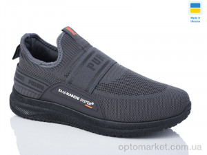 Кросівки чоловічі 5004-3 Swin сірий  оптом от Optomarket