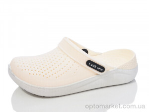 Крокси дитячі 5017-327 Luck Line бежевий  оптом от Optomarket