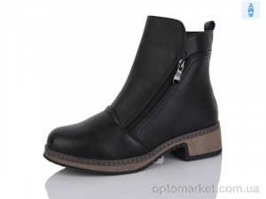 Черевики жіночі 502 Aifeilin-Karco чорний оптом от Optomarket
