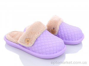 Капці жіночі 5023-15 Luck Line фіолетовий  оптом от Optomarket