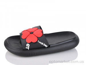 Шльопанці дитячі 5028-11B Luck Line чорний  оптом от Optomarket