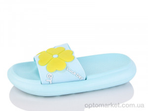 Шльопанці дитячі 5028-125B Luck Line блакитний  оптом от Optomarket
