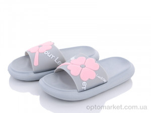 Шльопанці жіночі 5028-13A2 Luck Line сірий  оптом от Optomarket