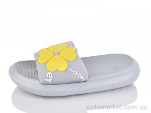 Шльопанці дитячі 5028-13B Luck Line сірий  оптом от Optomarket