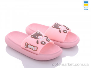 Шльопанці дитячі 5028-26B-old Luck Line рожевий  оптом от Optomarket