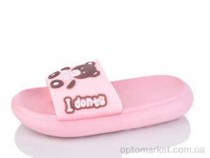 Шльопанці дитячі 5028-26B Luck Line рожевий  оптом от Optomarket