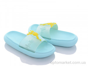 Шльопанці дитячі 5028-325B-old Luck Line зелений  оптом от Optomarket