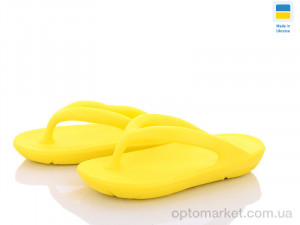 Шльопанці жіночі 5029-8 Ippon жовтий оптом от Optomarket