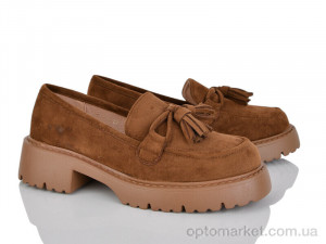 Туфлі жіночі 503-14 Mengfuna коричневий  оптом от Optomarket