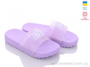 Шльопанці дитячі 5030-415B уцінка Luck Line фіолетовий  оптом от Optomarket