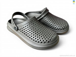 Крокси чоловічі 504 графіт TapMal сірий  оптом от Optomarket