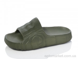 Шльопанці жіночі 5045-379 Luck Line зелений  оптом от Optomarket