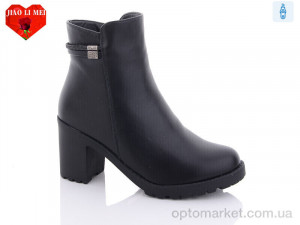 Черевики жіночі 505 Jiao Li Mei чорний  оптом от Optomarket