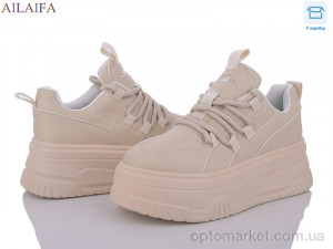 Кросівки жіночі 5052 apricot Aelida бежевий  оптом от Optomarket