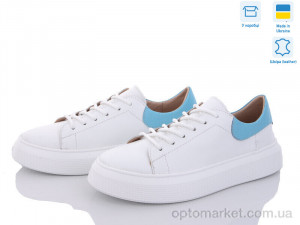 Кросівки жіночі 5053-24 A.N.I.One білий  оптом от Optomarket