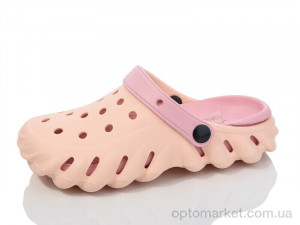 Крокси жіночі 5061-367 Luck Line рожевий  оптом от Optomarket