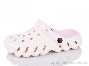 Крокси жіночі 5061-376A Luck Line бежевий  оптом от Optomarket