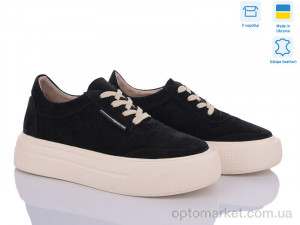 Кросівки жіночі 5064-16B A.N.I.One чорний  оптом от Optomarket