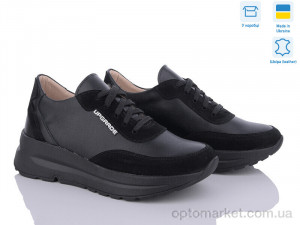 Кросівки жіночі 5074-75 ч.ш.з. IT style чорний  оптом от Optomarket