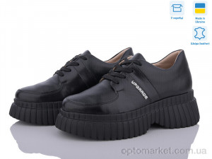 Кросівки жіночі 5076-47 чорний з. A.N.I.One чорний  оптом от Optomarket