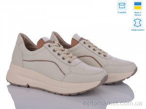 Кросівки жіночі 5077-75 беж A.N.I.One бежевий  оптом от Optomarket