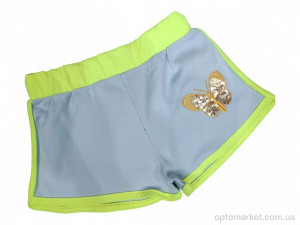 Шорти дитячі 5078 св.блакитний UMKA Kids club блакитний  оптом от Optomarket