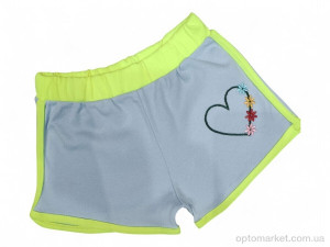 Шорти дитячі 5079 св.блакитний UMKA Kids club блакитний  оптом от Optomarket