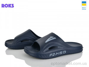 Шльопанці чоловічі 508-019 синій Roks синій  оптом от Optomarket